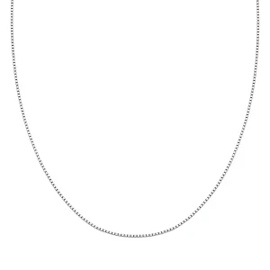 Corrente Veneziana em Ouro Branco 18k, 50cm