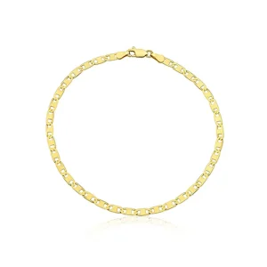 Pulseira Piastrine em Ouro Amarelo 18k
