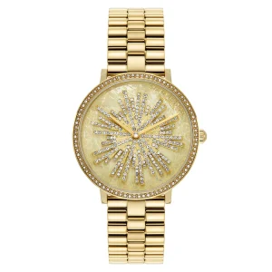 Relógio Olivia Burton Ice Burst Feminino Dourado