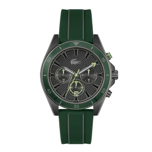 Relógio Lacoste Masculino Borracha Verde