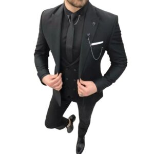 Terno Oxford Slim Completo Preto